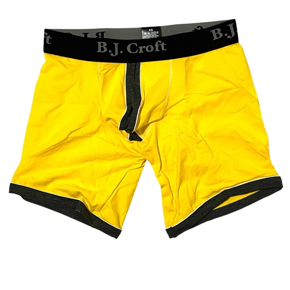 BJ Croft Yellow Nikko Boxer‎ Brief NWT Size XS (26-28) - Picture 1 of 7